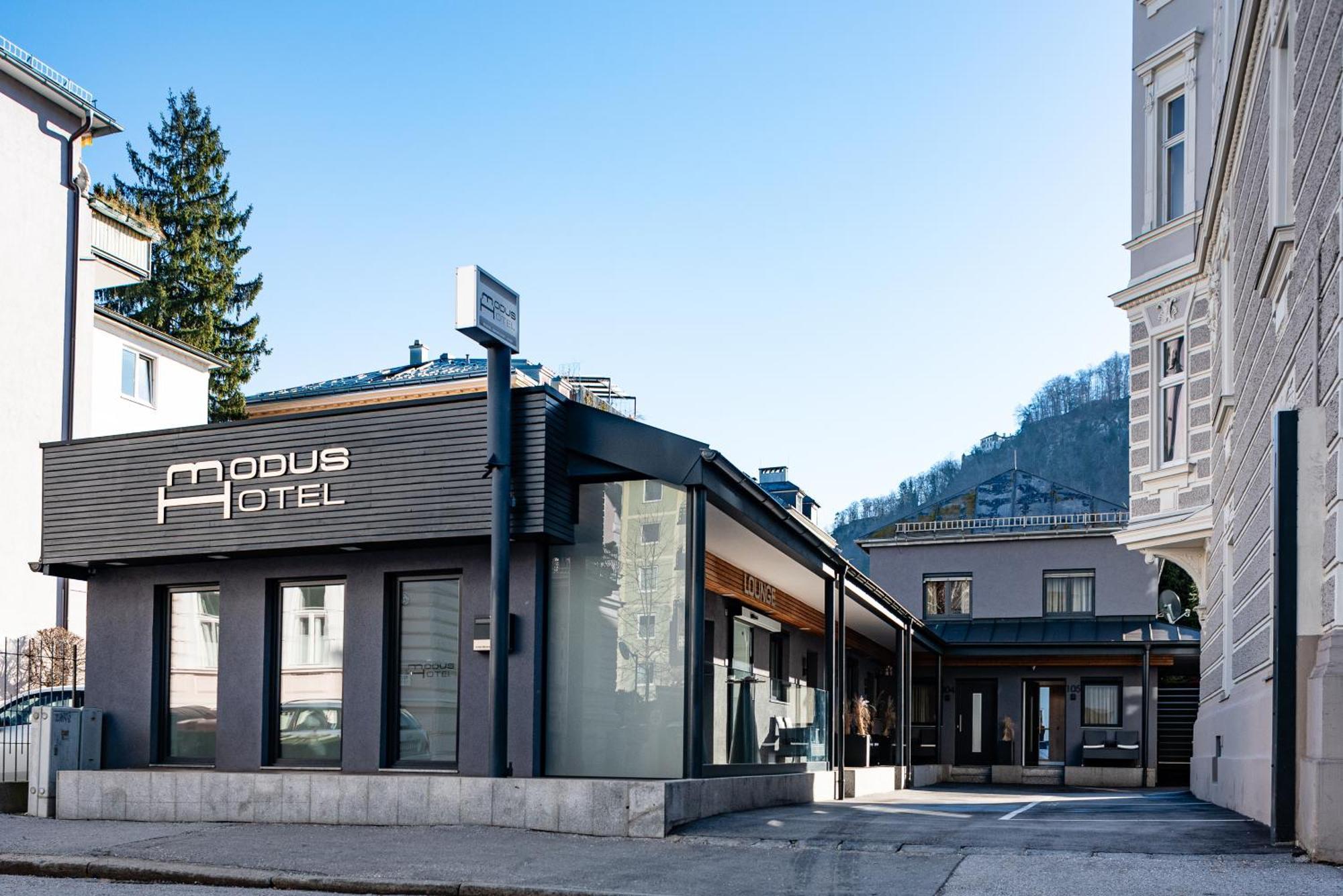 Hotel Modus Salzburgo Exterior foto